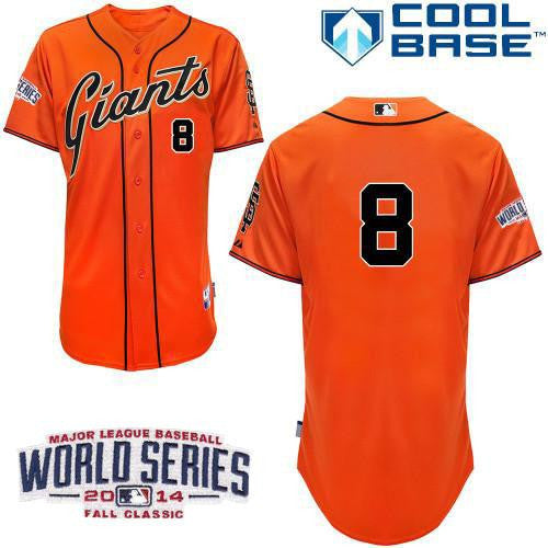 Pence San Francisco Giants orange jersey
