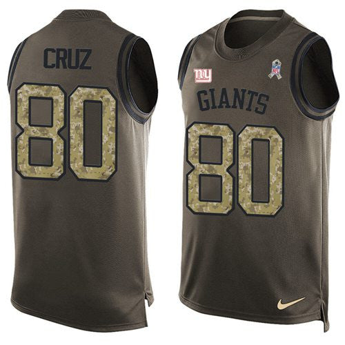 Victor Cruz New York Giants green Salute To Service jersey