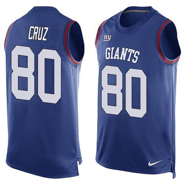 Victor Cruz New York Giants royal Limited jersey