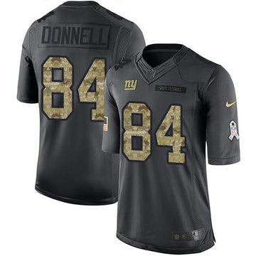 Larry Donnell New York Giants black Salute To Service jersey