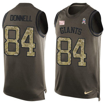 Larry Donnell New York Giants green Salute To Service jersey