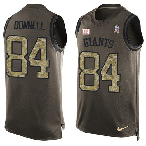 Larry Donnell New York Giants green Salute To Service jersey
