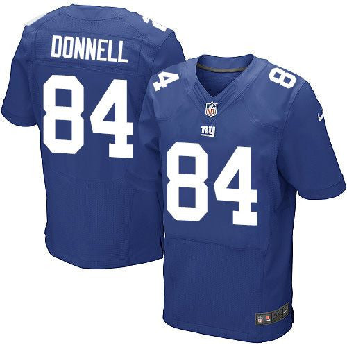 Larry Donnell New York Giants royal Elite jersey