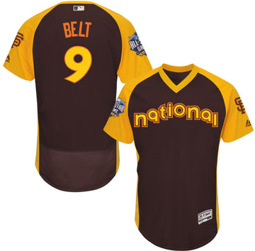 Brandon Belt San Francisco Giants brown All-Star jersey