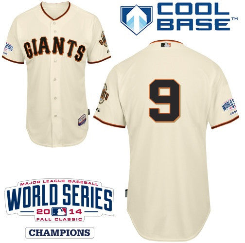 Brandon Belt San Francisco Giants cream jersey