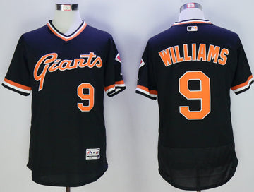 Matt Williams San Francisco Giants black Cooperstown jersey