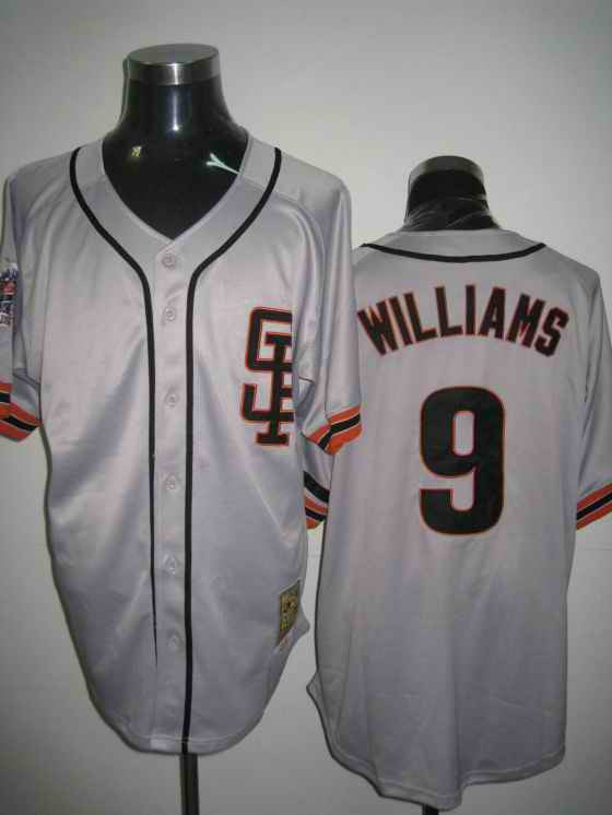 Williams San Francisco Giants grey jersey