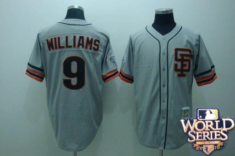 Williams San Francisco Giants grey jersey