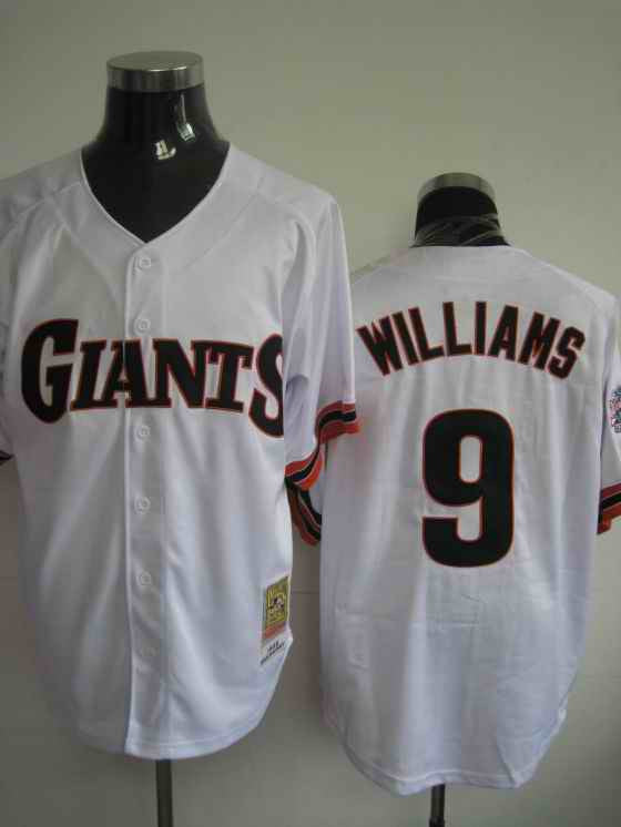 Williams San Francisco Giants white jersey