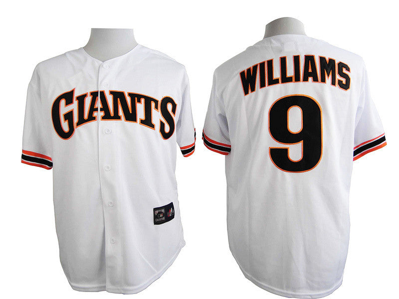 Williams San Francisco Giants white jersey