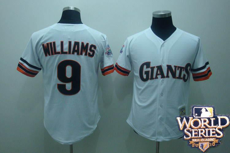 Williams San Francisco Giants white jersey