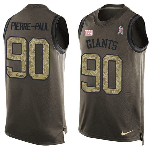Jason Pierre-Paul New York Giants green Salute To Service jersey