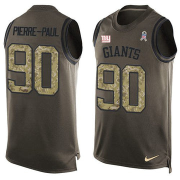 Jason Pierre-Paul New York Giants green Salute To Service jersey