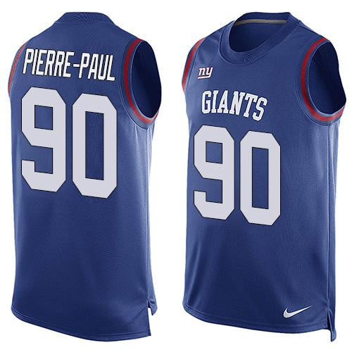 Jason Pierre-Paul New York Giants royal Limited jersey