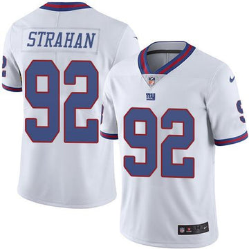 Michael Strahan New York Giants white Limited jersey