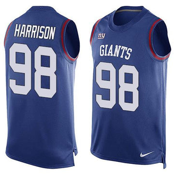 Damon Harrison New York Giants royal Limited jersey