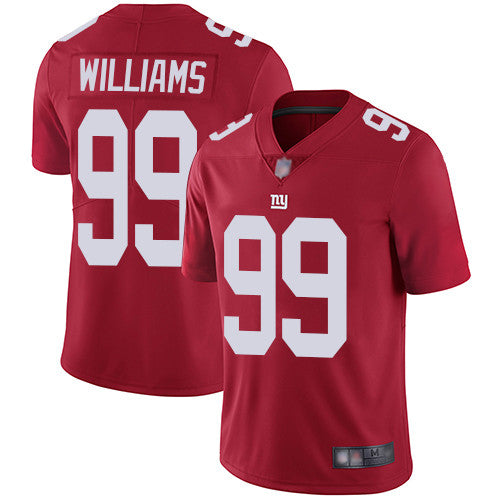 Leonard Williams New York Giants red Vapor jersey
