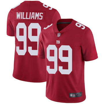 Leonard Williams New York Giants red Vapor jersey