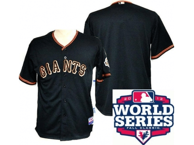 Custom San Francisco Giants black jersey