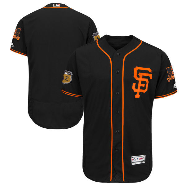 Custom San Francisco Giants black jersey