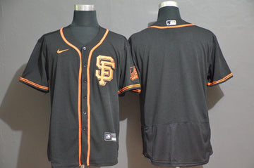 Custom San Francisco Giants black jersey