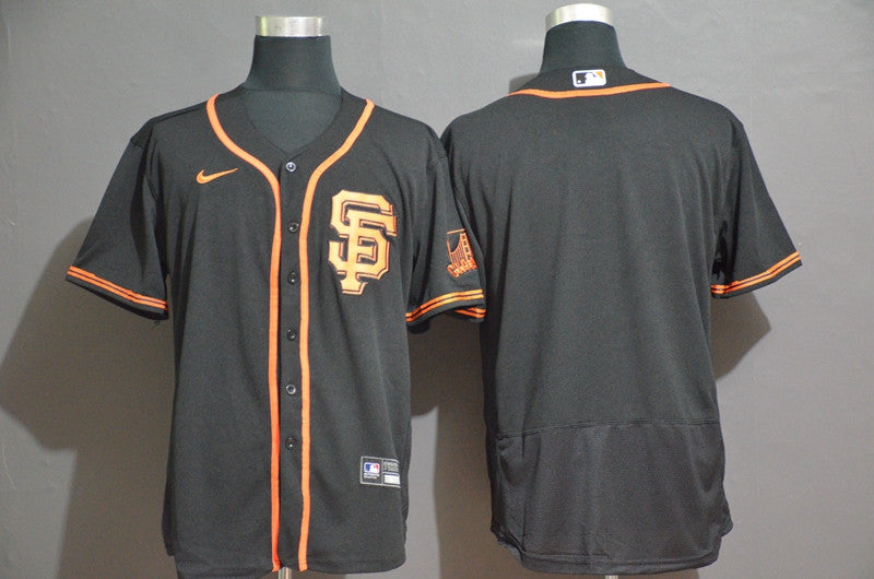 Custom San Francisco Giants black jersey