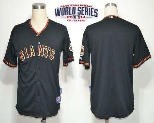 Custom San Francisco Giants black jersey