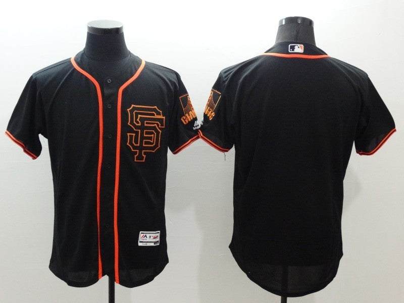 Custom San Francisco Giants black jersey