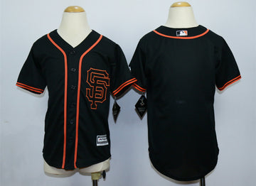 Custom San Francisco Giants black jersey