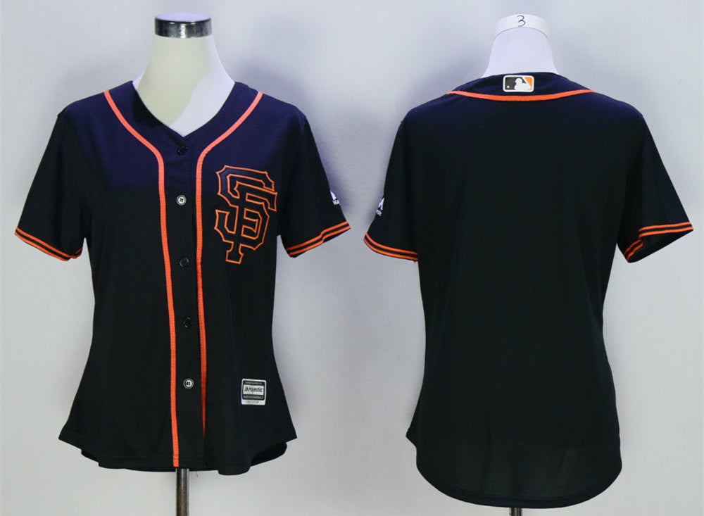 Custom San Francisco Giants black jersey