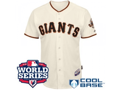 Custom San Francisco Giants cream jersey