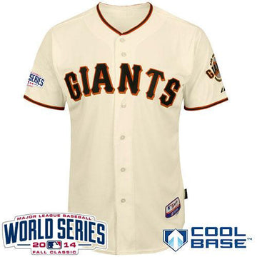 Custom San Francisco Giants cream jersey