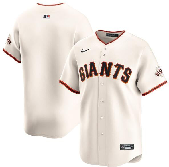 Custom San Francisco Giants cream jersey