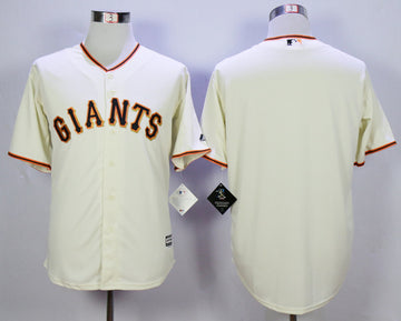 Custom San Francisco Giants cream jersey