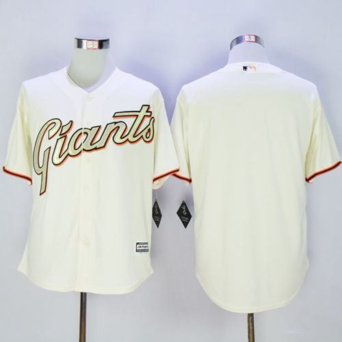 Custom San Francisco Giants cream jersey