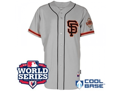 Custom San Francisco Giants grey jersey