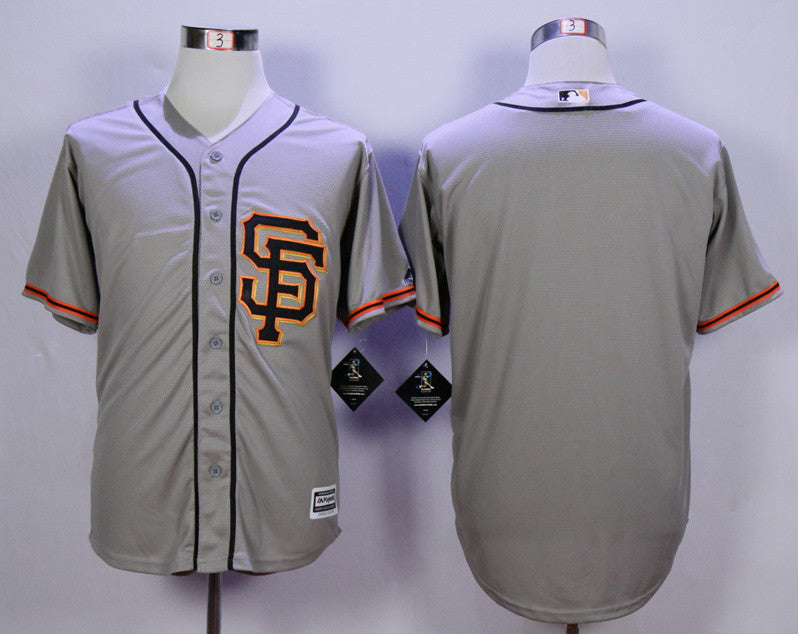 Custom San Francisco Giants grey jersey