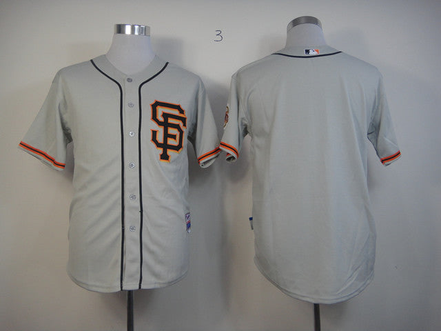 Custom San Francisco Giants grey jersey