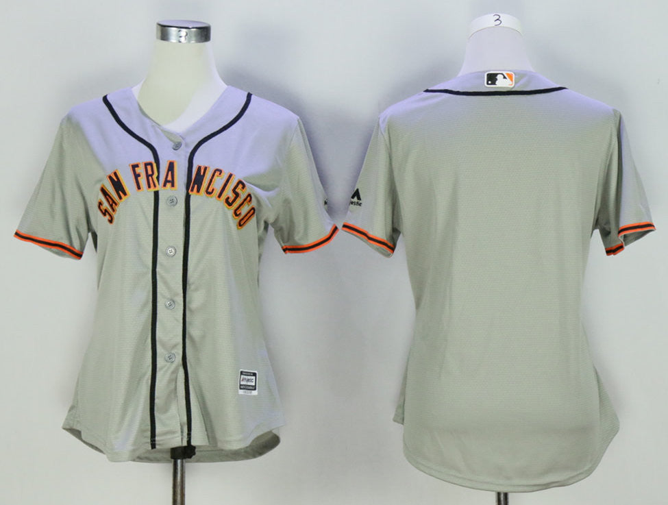 Custom San Francisco Giants grey jersey