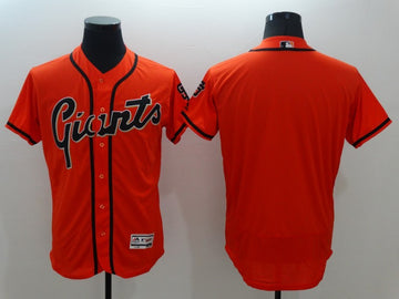 Custom San Francisco Giants orange jersey