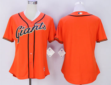 Custom San Francisco Giants orange jersey