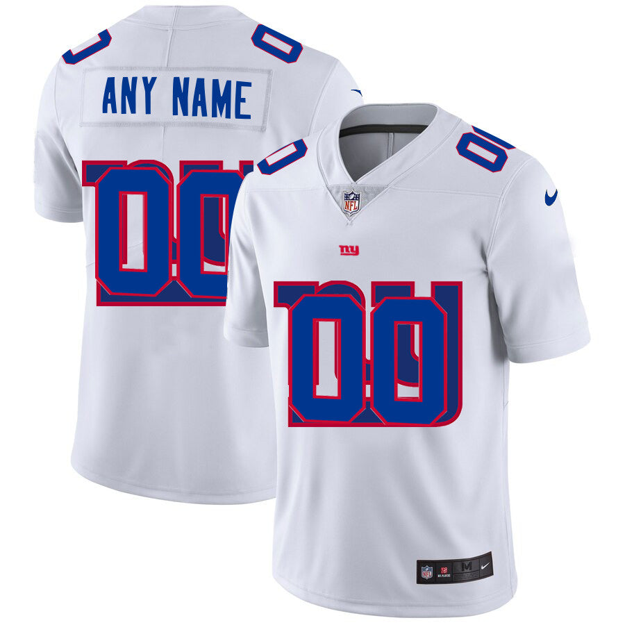 Custom New York Giants white Untouchable jersey