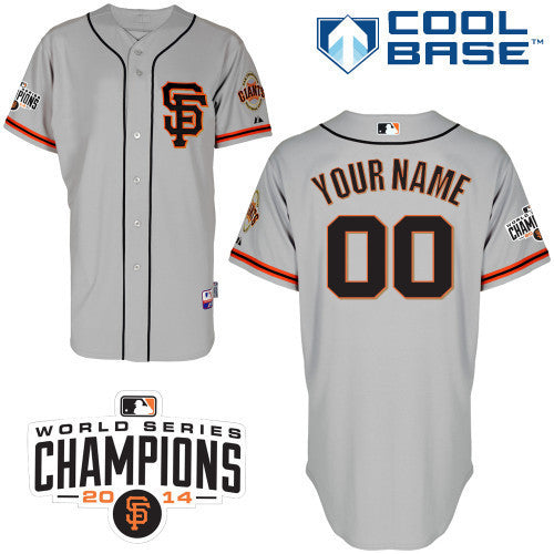 San Francisco Giants grey Road jersey