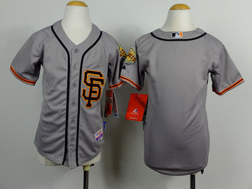 San Francisco Giants grey Road jersey