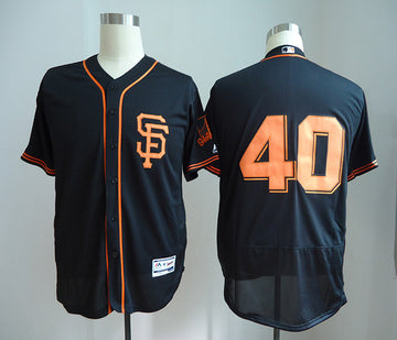 Madison Bumgarner San Francisco Giants black jersey