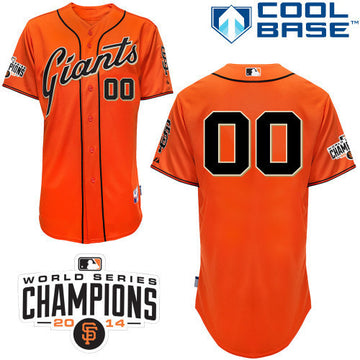 San Francisco Giants orange jersey