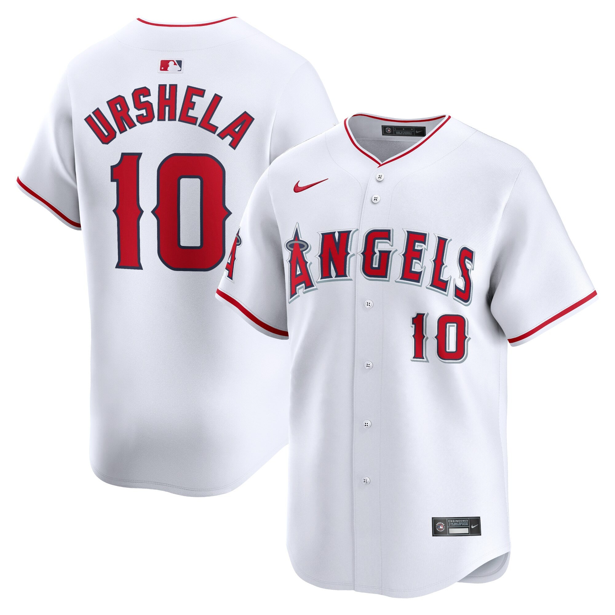 Gio Urshela Los Angeles Angels white Limited jersey