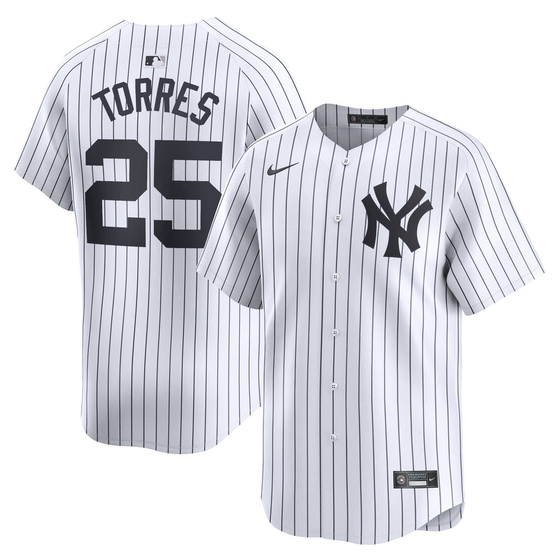 Gleyber Torres New York Yankees white Limited jersey