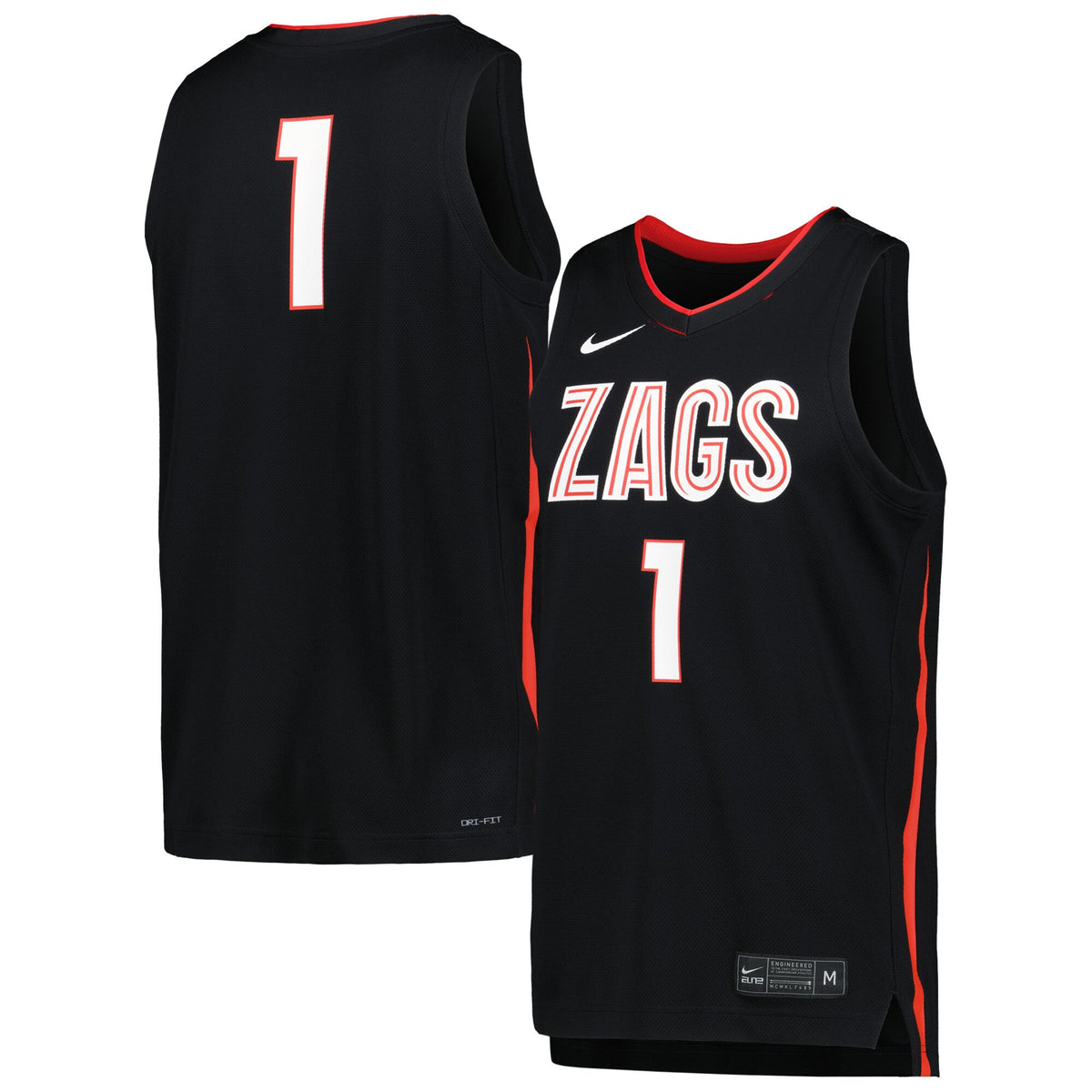 Gonzaga Bulldogs black jersey