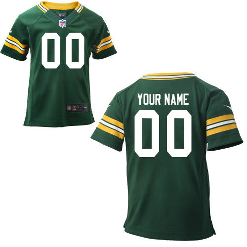 Custom Green Bay Packers Game jersey